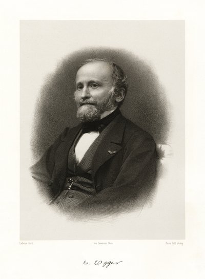 Émile Egger by Jean Baptiste Adolphe Lafosse